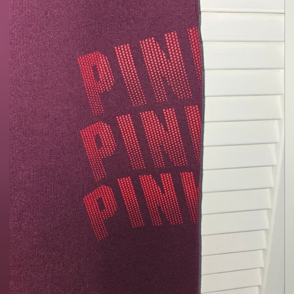 PINK Victoria's Secret Women's S Fold-over Campus Logo Joggers - Picture 3 of 13